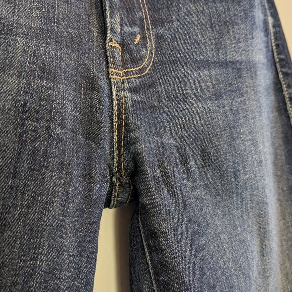 MOTHER High Waisted Looker Ankle Fray Jeans, Cat Attack, Size 25 - Picture 15 of 16